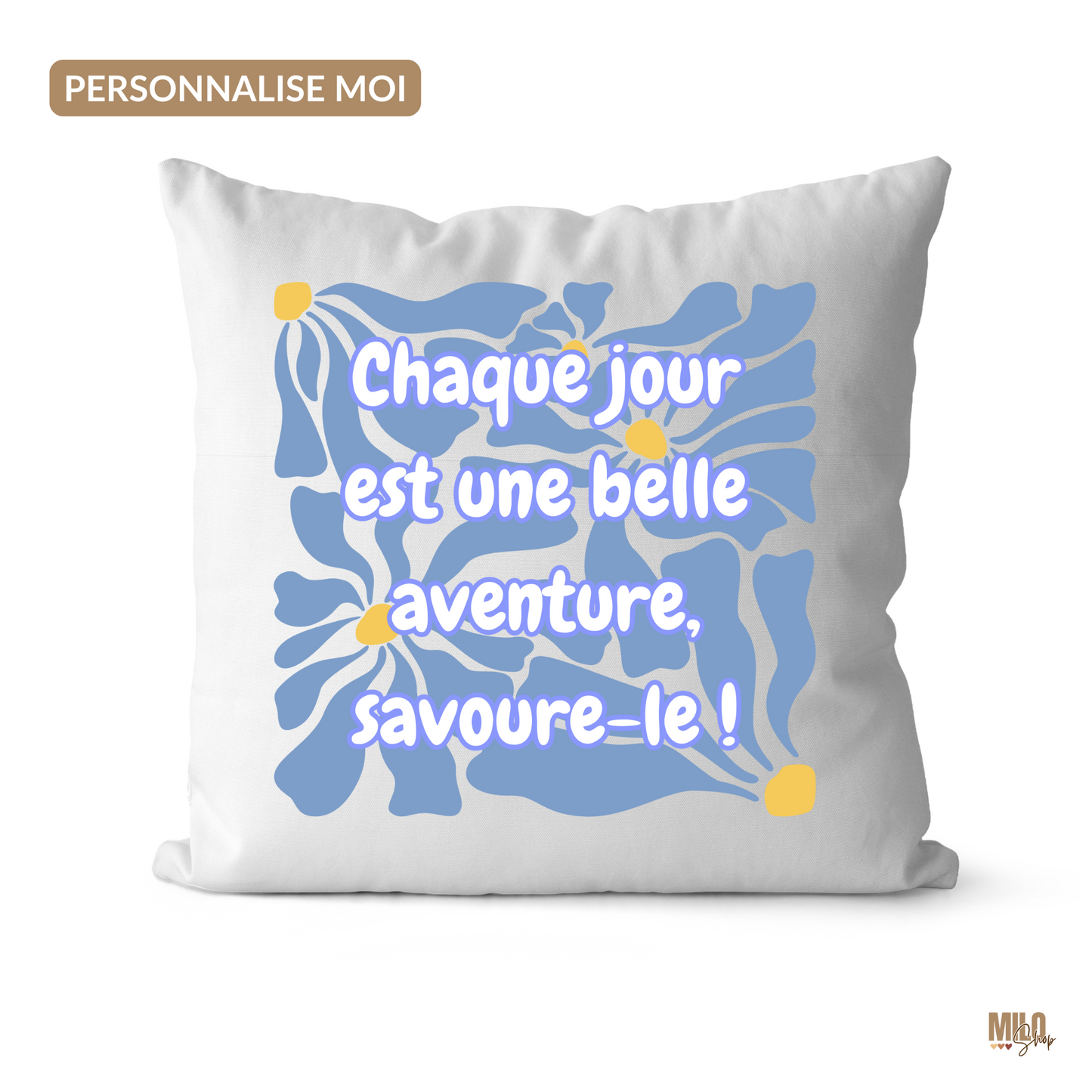 ETOILE DE DOUCEUR - Housse de Coussin Personnalisable